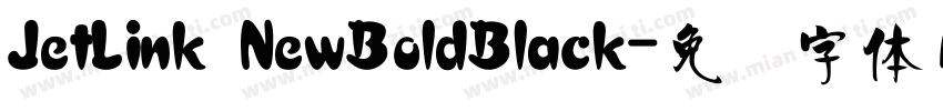 JetLink NewBoldBlack字体转换